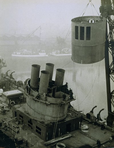 Ansicht der Mauretania von English Photographer